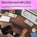 HP K260 Wireless Keyboard/Quick/Comfy/Accurate/Plug and Play/LED Indicators - Image 6