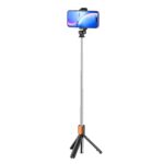 amazon basics Bluetooth-Enabled Extendable Selfie Stick/Tripod with Wireless Remote, 360-Degree Adjustable, Compatible with iPhone and Android Smart Phones (Black) - Image 5