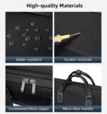 Arctic Hunter Premium Office Laptop Bag Shockproof 16" Laptop Pocket Multiple Compartments 1680D Polyester Water/Scratch Resistant Ergonomics 2 in 1 Business Briefcase - Image 6