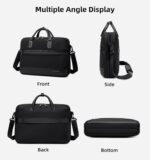 Arctic Hunter Premium Office Laptop Bag Shockproof 16" Laptop Pocket Multiple Compartments 1680D Polyester Water/Scratch Resistant Ergonomics 2 in 1 Business Briefcase - Image 9