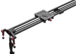 SONIA 47 inches / 120 cms Carbon Fibre Ball Bearing Camera Track Slider Video Stabilizer Rail with Rotating Handle + Carry Case for DSLR Camera Video Camera and Load Upto 25 Kgs - Image 4