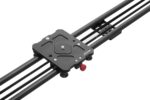 SONIA 47 inches / 120 cms Carbon Fibre Ball Bearing Camera Track Slider Video Stabilizer Rail with Rotating Handle + Carry Case for DSLR Camera Video Camera and Load Upto 25 Kgs - Image 5