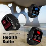 HAMMER Stroke 1.96" Calling Smart Watch with Strong Metallic Body, in Built Games, 100+ Sports Modes, Customized Watchfaces (Black) - Image 6