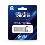 EVM EnStore 128GB Metal USB 2.0 Flash Drive - High Read Speeds up to 15MB/s & Write Speeds up to 8MB/s - Durable Metal Casing - Ideal for Data Transfer & Storage - (EVMPD/128GB) - Image 5