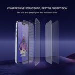 Amazon Basics Privacy Tempered Glass Screen Protector for iPhone 15 (6.1 inches) | Edge to Edge Coverage | Easy Installation Kit | Anti-Spy - Image 4