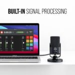Rode NT-USB Mini Studio Quality USB Unidirectional Microphone for podcasting, Streaming, Musician, Gaming, Voice Over (Black) - Image 3