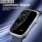 Screen Guard Compatible With BOULT Thrux GPS Tracker Smart Watch Screen Protector Full Coverage Hydrogel TPU not a Tempered Glass (Pack of 2) - Image 4