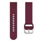 ACM Watch Strap Silicone Belt 22mm compatible with Noise Colorfit Pro 3 Smartwatch Sports Hook Band Burgundy Purple - Image 4