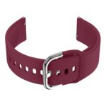 ACM Watch Strap Silicone Belt 22mm compatible with Noise Colorfit Pro 3 Smartwatch Sports Hook Band Burgundy Purple - Image 5