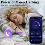 Fitness Tracker for Men/Women, Smart Band with 100+ Sport Modes, Message Notifications, Smartwatch for iOS/Android, Heart Rate, SpO2, 15+ Days Battery Life, Menstrual Cycle Tracking - Image 8