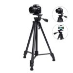 Fotopro DIGI-9300 5ft Tripod Stand for Cameras and Camcorders Aluminium Black Payload 4Kg with Mobile Holder - Image 3