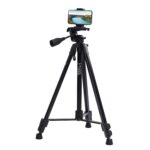 Fotopro DIGI-9300 5ft Tripod Stand for Cameras and Camcorders Aluminium Black Payload 4Kg with Mobile Holder - Image 6
