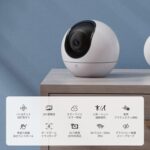 EZVIZ Security camera, 2K+ Home Wifi camera, Indoor CCTV Camera, Pan/Tilt 360° View, 2-Way Talk,Color Night Vision,Pet/Human/Voice Detection,Waving-Hand Control,Privacy Mode,256GB SD storage, Alexa,C6 - Image 4