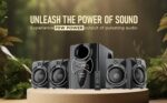 Intex 2650 Pro Auxiliary, Bluetooth Deep Bass Home Theater with Subwoofer 4.1 Channel with 70W Premium Signature Sound, Multiple Connectivity Modes, Master Remote and Sleek Finish (Black) - Image 3