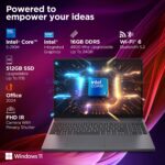Lenovo IdeaPad Slim 3, Intel Core 5 210H, 16GB RAM, 512GB SSD, WUXGA IPS, 15.3"/38.8cm, Windows 11, Office Home 2024, Grey, 1.6Kg, Backlit Keyboard, 1Yr ADP Free, 83K4004UIN, Laptop - Image 5