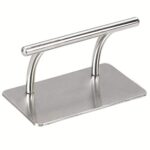 Office Table Home study table Salon Beauty Parlour Steel Ergonomic Foot Rest for Office Home in Stainless Steel (Steel Foot Rest) - Image 3