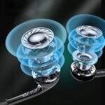 2 Pack Wired In-Ear Earphones Wired Earbuds Noise Cancelling Headphones and Earphones Ergonomic Stereo with Microphone, 3.5 mm Jack for Samsung Huawei Android MP3 etc - Image 3