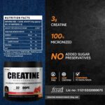 AS-IT-IS Nutrition ATOM Creatine Monohydrate Powder 100 grams - 32 Servings | Dope Free | Enhances Performance | Promotes Muscle Gains | Watermelon - Image 5