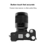 ELFOG Sony A7C Case, Professional Silicone Rubber Camera Case Cover Detachable Protective for Sony A7C Alpha 7C(Black) - Image 4