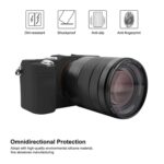 ELFOG Sony A7C Case, Professional Silicone Rubber Camera Case Cover Detachable Protective for Sony A7C Alpha 7C(Black) - Image 5