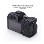 ELFOG Sony A7C Case, Professional Silicone Rubber Camera Case Cover Detachable Protective for Sony A7C Alpha 7C(Black) - Image 6