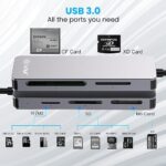 EVM USB 3.0 All-in-One Multi Card Reader | 5-in-1 Memory Card Reader for SD, Micro SD, CF, M2 & MS Cards | High-Speed Data Transfer | Aluminum Design for Laptop & PC - Image 4