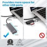 EVM USB 3.0 All-in-One Multi Card Reader | 5-in-1 Memory Card Reader for SD, Micro SD, CF, M2 & MS Cards | High-Speed Data Transfer | Aluminum Design for Laptop & PC - Image 6