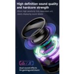 Magnetic Bluetooth Speaker,Multifunctional Portable G200 Speaker with Multi RGB Color Light Show-3D Surround Sound Effect,Phone Stand for iPhone, Android, TWS Pairing (Black) - Image 3