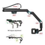 360° Rotating Sun Visor Phone Holder for Car | Universal Phone Mount for All Smartphones | Rearview Mirror Clip | Adjustable Phone Stand for Secure & Convenient Use (1 PCS) - Image 6