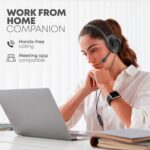 Audio-Technica USB Headset with 30mm Drivers, Condenser Mic, USB-A/Type-C Connectivity – 20–20,000 Hz Headphone Response, 16-Bit/48 kHz, Compatible with Windows & macOS - Image 8