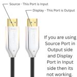 HDMI Fiber Optic 4K Cable 70M / 229.6ft | Active Optical HDMI 2.0 Cord 18Gbps | Ultra HD 2160P 4K@60Hz HDR10 High-Speed Video Audio Cable for TV, Projector, Laptop, PC, Monitor - Image 3