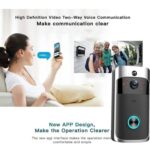 VELURA Wireless WiFi Video Doorbell 2-Way Talk Chime Security Camera 1080P AU Black|1 Bell + 1 AU Plug + 1 doorbell + Installation Accessories + Manual + Sticker|Consumer Electronics - Image 4