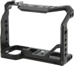 Power Smart Camera Cage for Sony A7M4, A7R4, A7 IV, A7R IV Aluminum Alloy Camera Stabilizers with 1/4 Inch 3/8 Inch Threaded Holes Cold Shoe Mount - Image 3