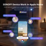 SONOFF Zigbee Bridge Ultra - Matter Compatible Smart Hub for IoT, 256 Device Capacity, 1.5GHz Dual-Core CPU, 1GB DDR4, Ethernet & Wi-Fi, 200m Range, Smart Security Alerts - Image 4