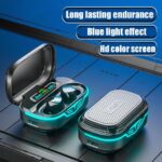GQ-10 TWS True Wireless in Ear Earbuds with Digital Display, Bluetooth v5.5, 50 Hrs Playtime, Type-C Fast Charging, Low Latency Gaming Mode, - Image 5