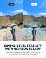 SJCAM C400,Pocket 4K Tiny POV Action Camera,Mini Magnetic Werable Body Camera, Horizon Lock 6-Axis Stabilizer,30M Waterproof, Touch Screen, Built-in Mic for Vlogging,with Helmet Mount Kits,Black - Image 5