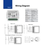 Kerr Smart Switch Module (Mini-Series), Retrofit Smart Switch 10A, 230V AC, Supports Schedule, APP & Voice control, Compatible with Alexa and Google Home Assistant. (Zigbee, 4CH) - Image 3