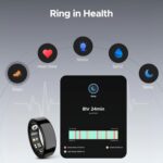 A&S DIGITAL Smart Ring with Fitness Tracking, Heart Rate Monitoring, SPO2,Sleep Tracking and Much More (Midnight Black) - Image 3