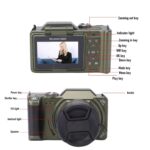 4K Digital Camera for Photography, 64MP Vlogging Camera with 3" 180 Flip Screen, 18X Digital Zoom Point and Shoot Camara for Beginner (Green) - Image 5