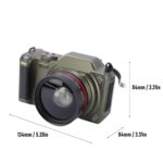 4K Digital Camera for Photography, 64MP Vlogging Camera with 3" 180 Flip Screen, 18X Digital Zoom Point and Shoot Camara for Beginner (Green) - Image 6