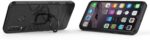 Param Cart Hybrid Heavy Duty Robot Ring Case with Stand Double Protective Back Cover for INFINIX SMART 9 HD - Black - Image 5