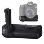 Professional Battery Grip for Canon EOS 70D & 80D DSLR Cameras – Extended Battery Life, Vertical Shooting Controls & Enhanced Ergonomics - Image 3