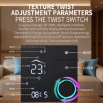 Smart Thermostat, WiFi Temperature Controller Panel 16A, Remote Programming Applications, Programmable, IP20 Rating, for Home, Hotel, Office - Image 3