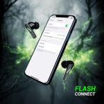 ZEBRONICS New Launch Beast in-Ear Wireless Earbuds, 32* Hours Backup, Bluetooth v5.4, Flash Connect, Gaming Mode, Touch Control, Voice Assistant Support, Splash Proof Design - Image 5