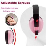 Baby Ear Protection Headphones Noise Protection for 0-3 Years Baby Earmuffs Noise Hearing Protection Ear Protection Children Noise Hearing Protection for Children Toddler Plane - Image 3
