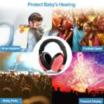 Baby Ear Protection Headphones Noise Protection for 0-3 Years Baby Earmuffs Noise Hearing Protection Ear Protection Children Noise Hearing Protection for Children Toddler Plane - Image 6