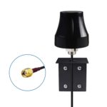 Waterproof Dual Band WiFi 2.4GHz 5GHz 5.8GHz Mini Omni-Directional 5dBi Wall Mount Outdoor RP-SMA Male Antenna for WiFi Router Hotspot Wireless Network Card Security IP - Image 3