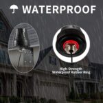 Waterproof Dual Band WiFi 2.4GHz 5GHz 5.8GHz Mini Omni-Directional 5dBi Wall Mount Outdoor RP-SMA Male Antenna for WiFi Router Hotspot Wireless Network Card Security IP - Image 6
