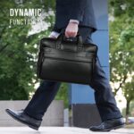 FATMUG Messenger Bag - 15.6" Laptop Office Tech Shoulder & Handbag - Bottom Expandable - Image 7