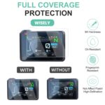 Wisely Premium Screen Guard for KTM Duke 390 Bike 2023 - TFT 5-Inch Display Digital Meter Protector - HD Clear, Full Cover - Easy Installation Kit - Speedometer Accessories - Image 5
